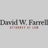 David W. Farrell, Attorney at Law